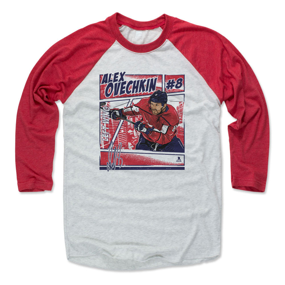 Alex Ovechkin Men's Baseball T-Shirt | 500 LEVEL