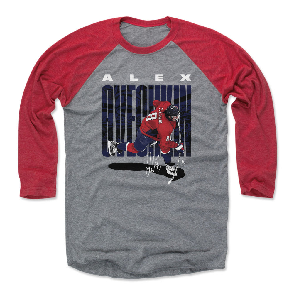 Alex Ovechkin Men's Baseball T-Shirt | 500 LEVEL