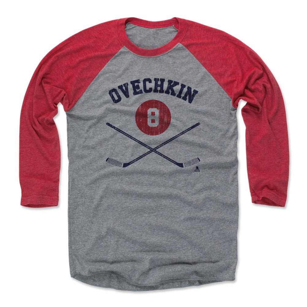 Alex Ovechkin Men's Baseball T-Shirt | 500 LEVEL