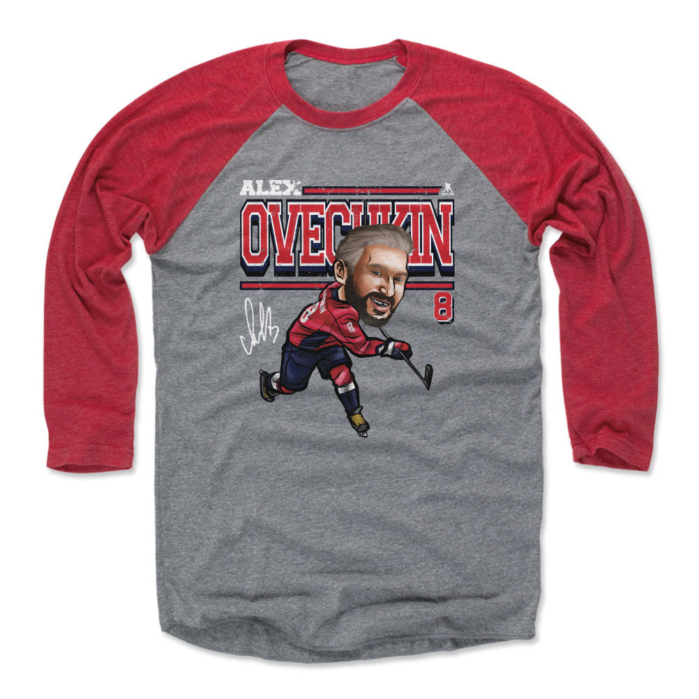 Alex Ovechkin Men's Baseball T-Shirt | 500 LEVEL