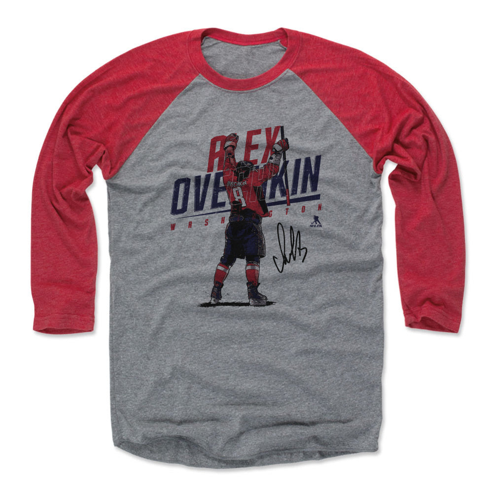 Alex Ovechkin Men's Baseball T-Shirt | 500 LEVEL