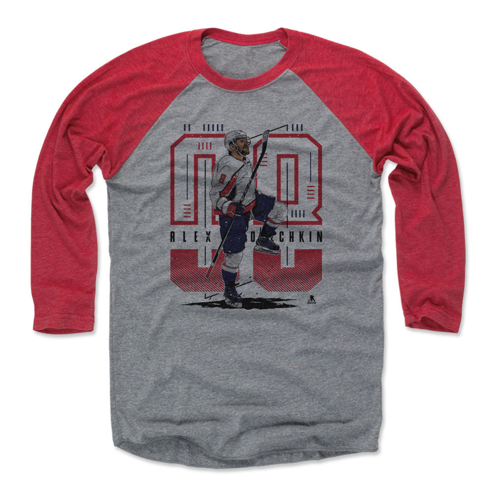 Alex Ovechkin Men's Baseball T-Shirt | 500 LEVEL