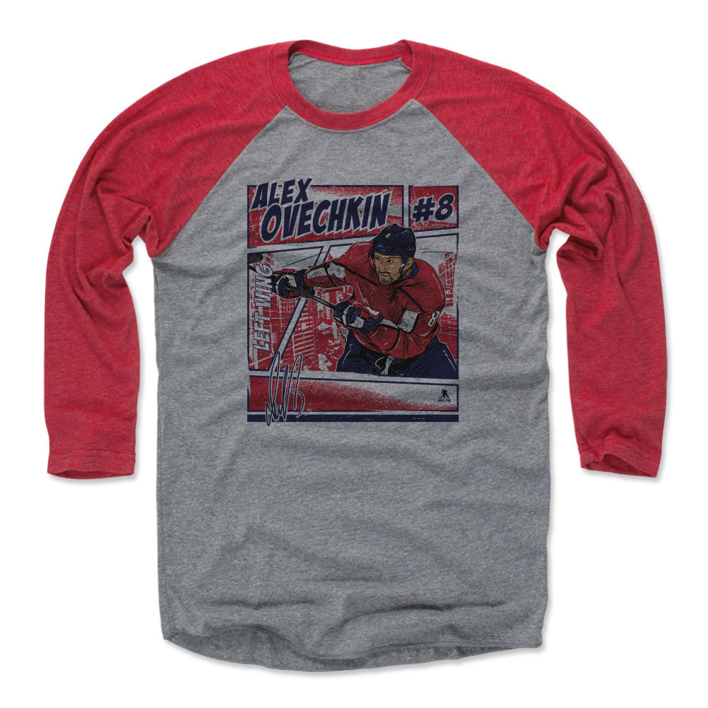 Alex Ovechkin Men's Baseball T-Shirt | 500 LEVEL