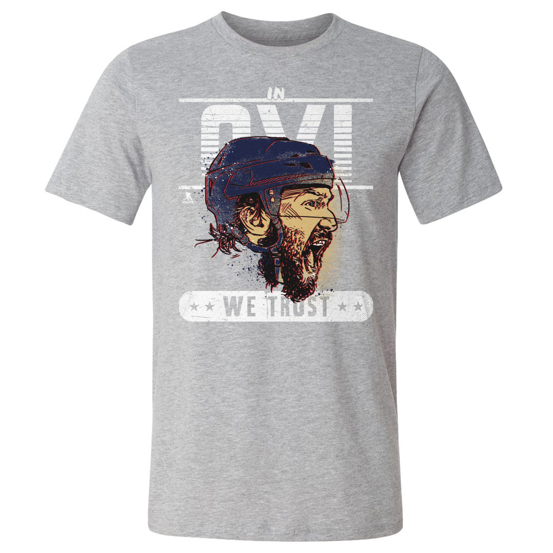 Alex Ovechkin Men's Cotton T-Shirt | 500 LEVEL