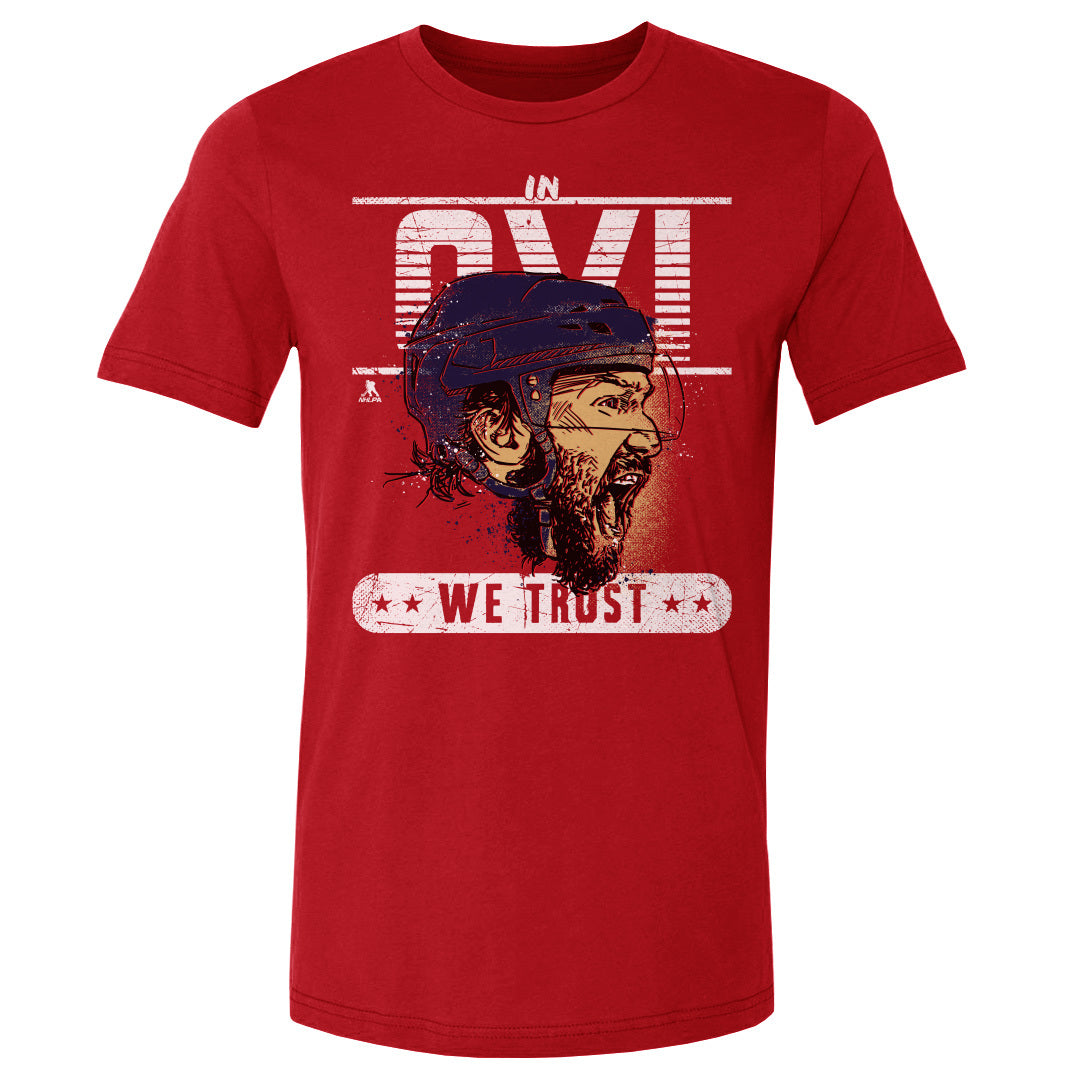 Alex Ovechkin Men's Cotton T-Shirt | 500 LEVEL