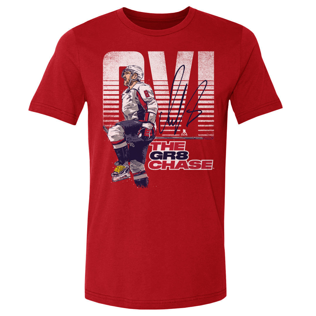 Alex Ovechkin Men's Cotton T-Shirt | 500 LEVEL