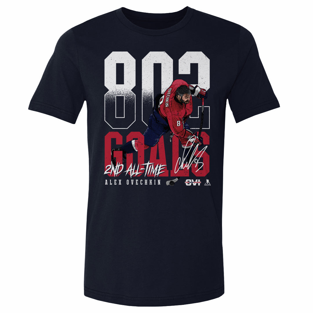 Alex Ovechkin Men's Cotton T-Shirt | 500 LEVEL