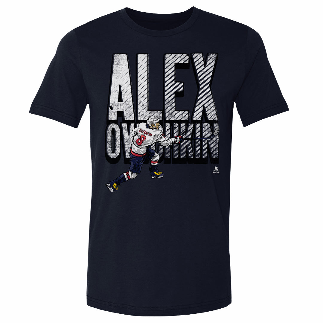 Alex Ovechkin Men's Cotton T-Shirt | 500 LEVEL