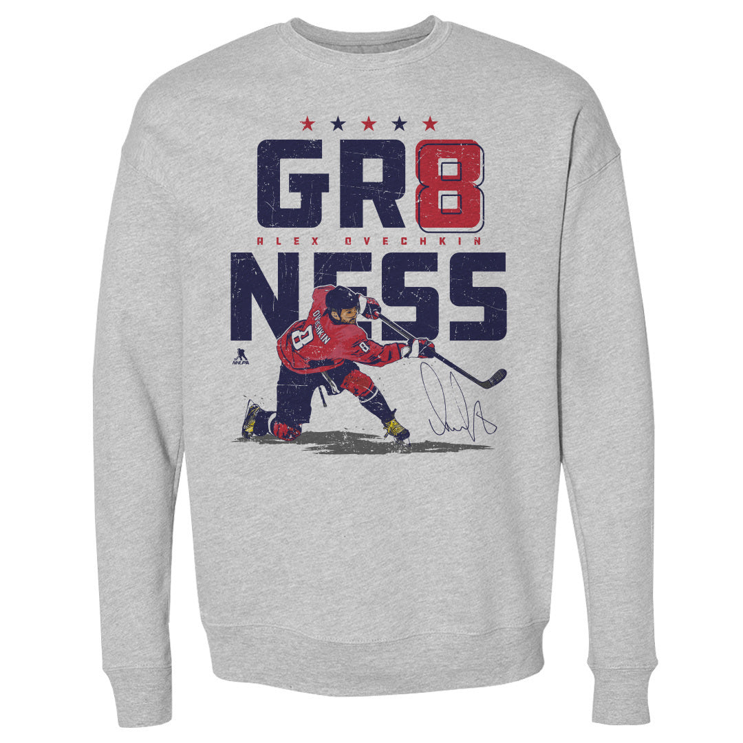 Alex Ovechkin Men's Crewneck Sweatshirt | 500 LEVEL