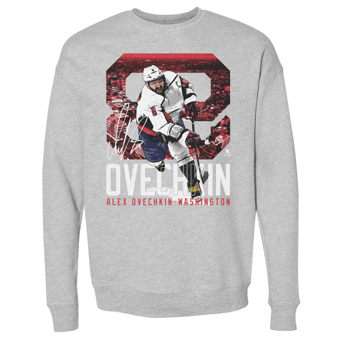 Alex Ovechkin Men's Crewneck Sweatshirt | 500 LEVEL