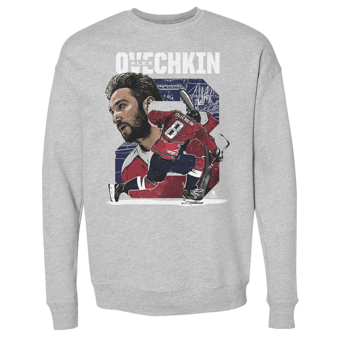 Alex Ovechkin Men's Crewneck Sweatshirt | 500 LEVEL