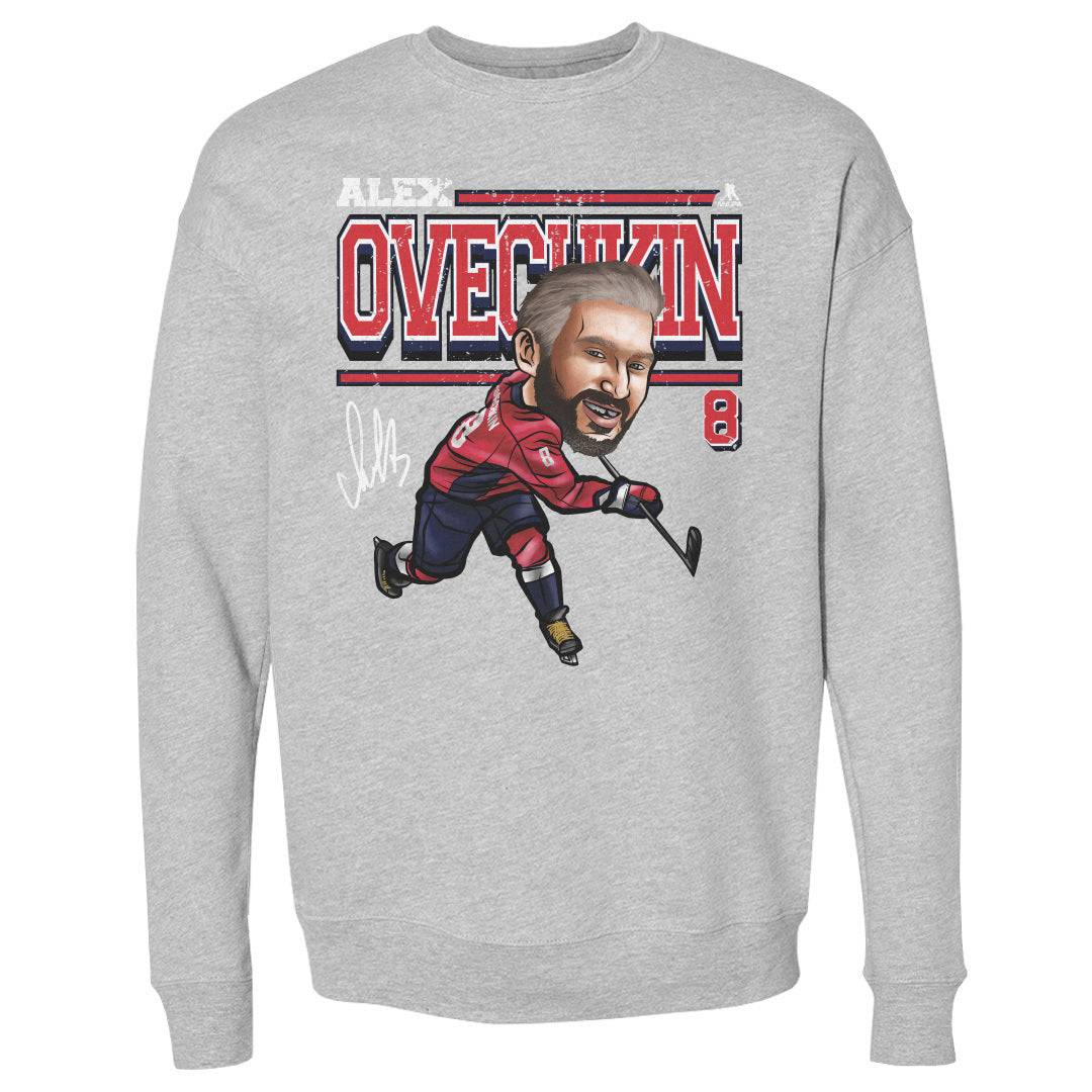 Alex Ovechkin Men's Crewneck Sweatshirt | 500 LEVEL