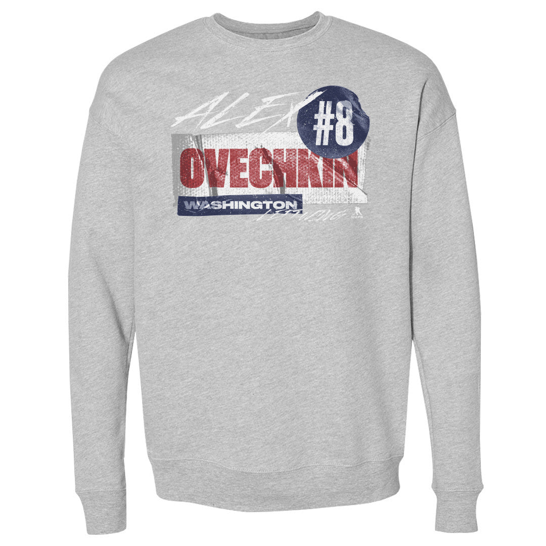 Alex Ovechkin Men's Crewneck Sweatshirt | 500 LEVEL