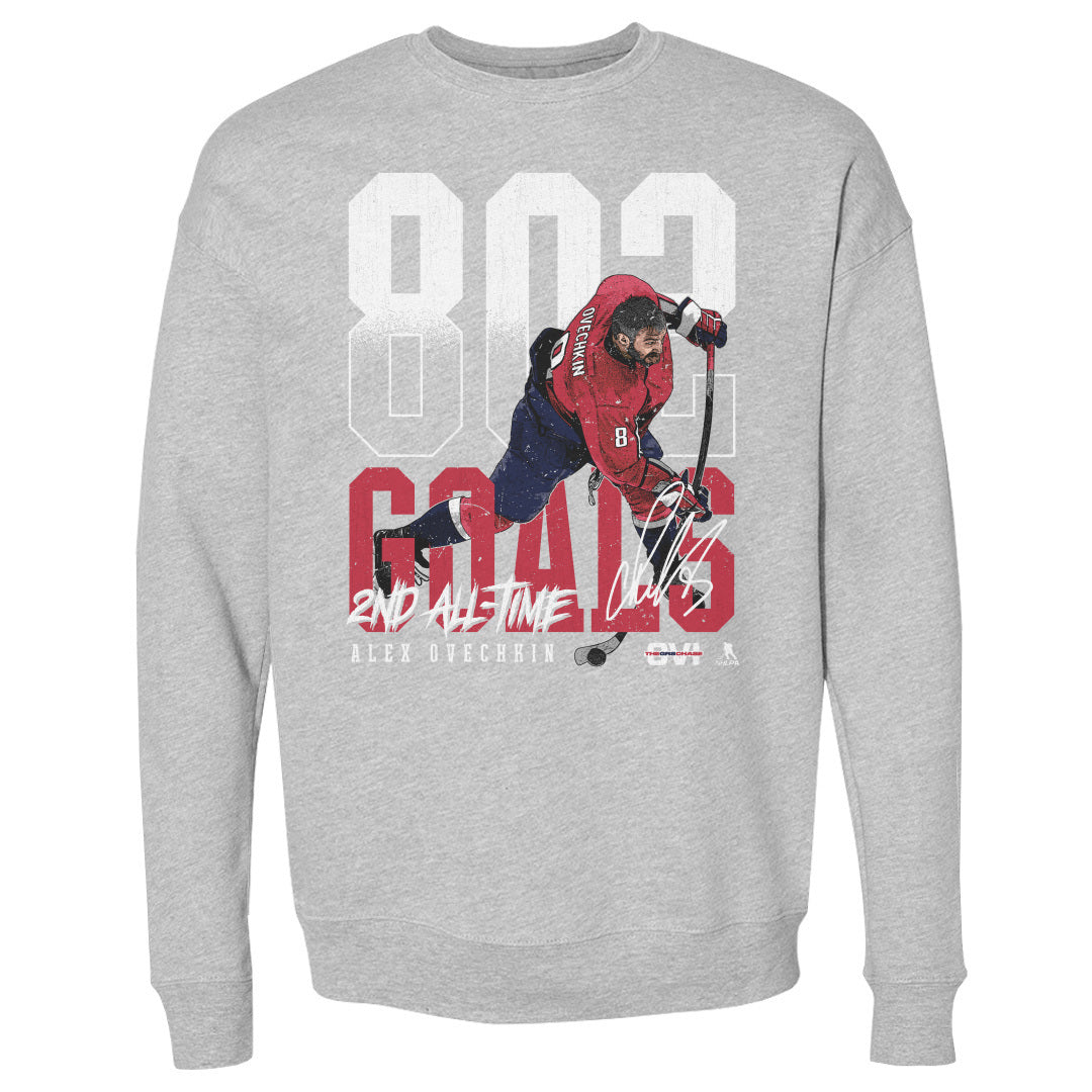 Alex Ovechkin Men's Crewneck Sweatshirt | 500 LEVEL