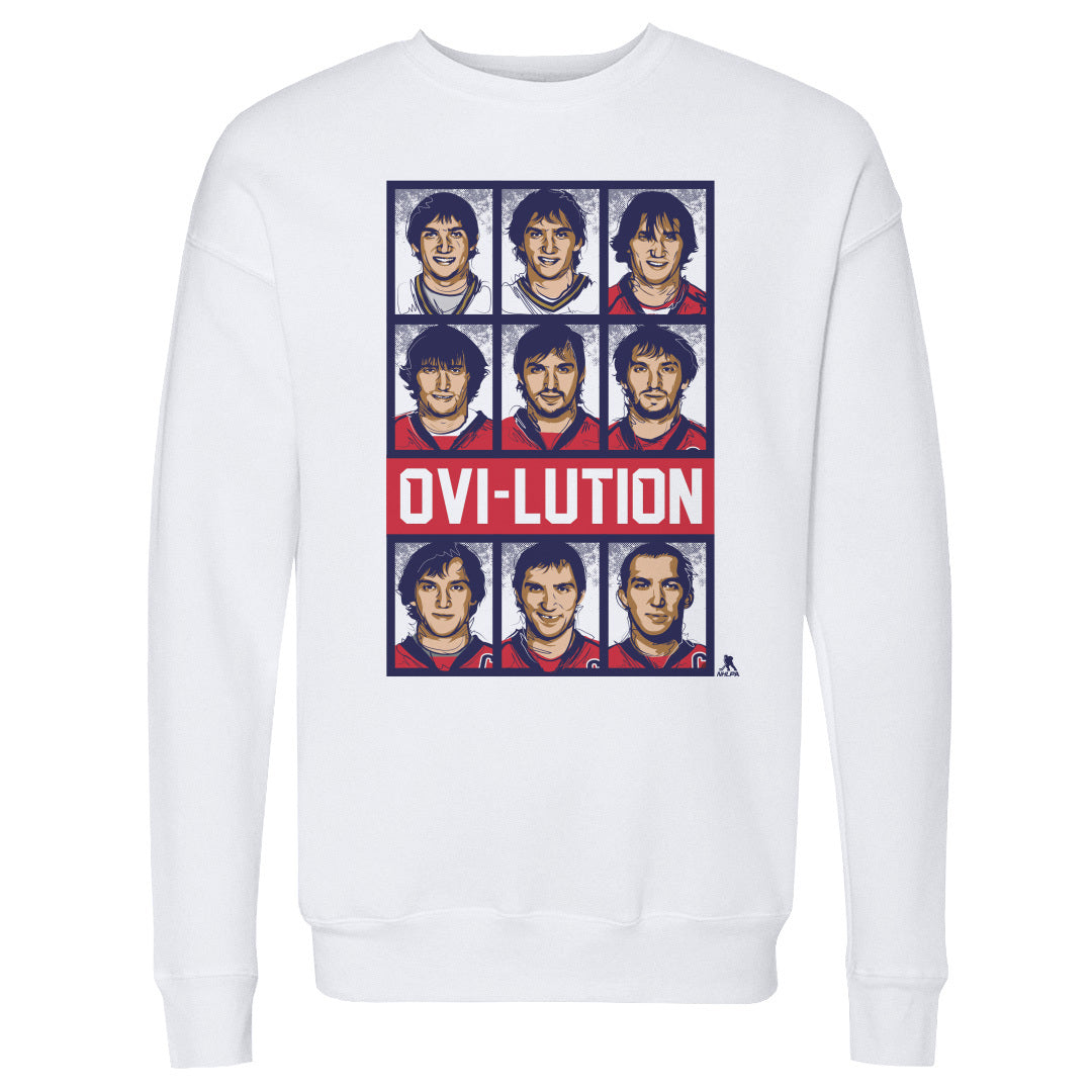 Alex Ovechkin Men's Crewneck Sweatshirt | 500 LEVEL