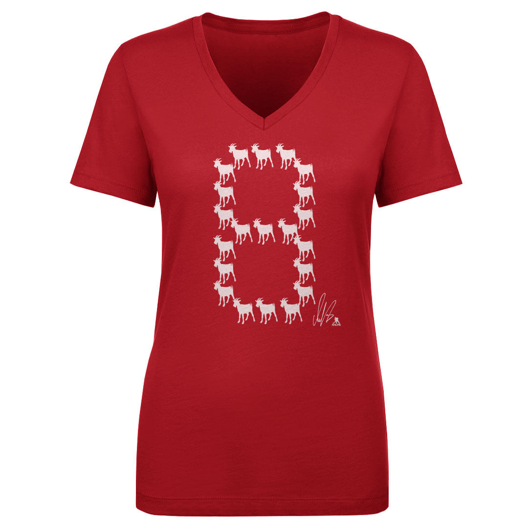 Alex Ovechkin Women's V-Neck T-Shirt | 500 LEVEL