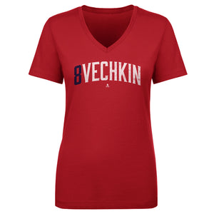 Alex Ovechkin Women's V-Neck T-Shirt | 500 LEVEL