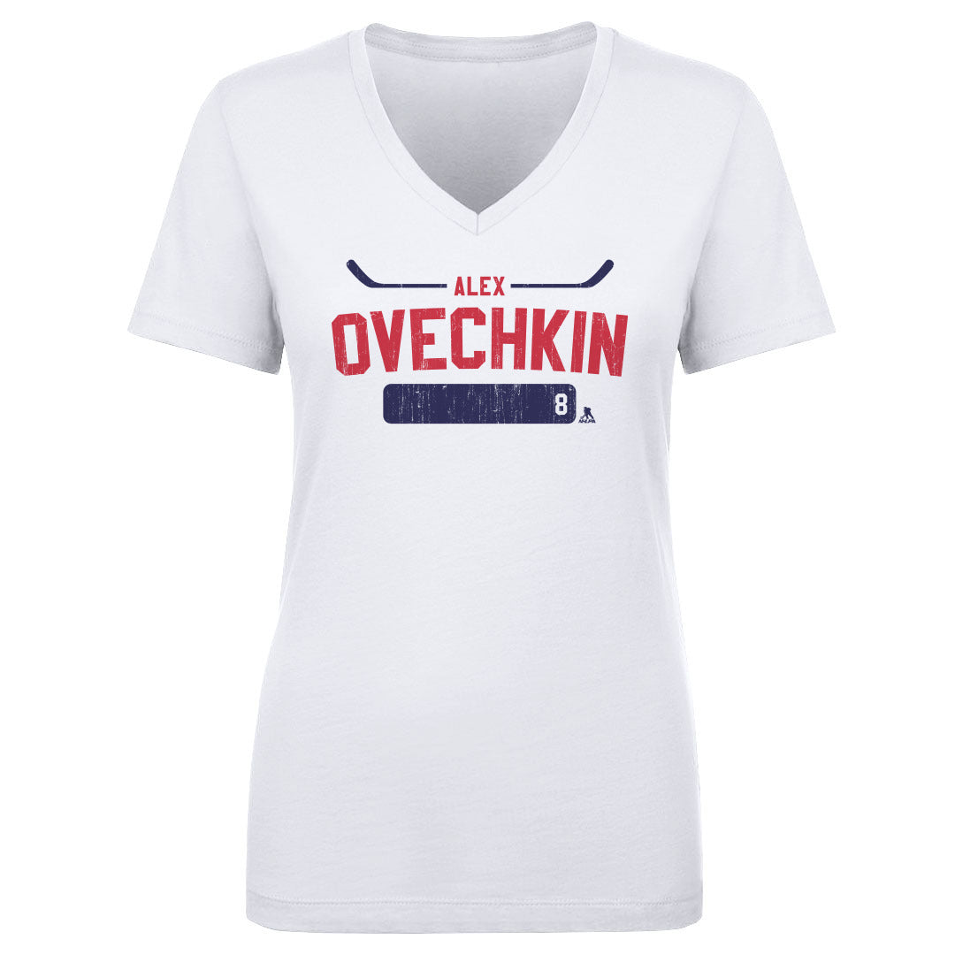 Alex Ovechkin Women's V-Neck T-Shirt | 500 LEVEL